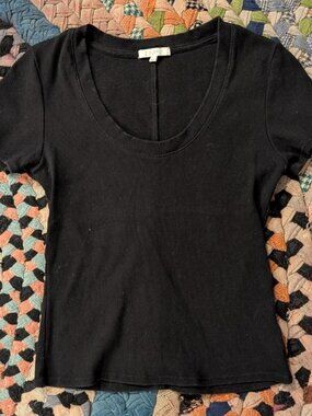 Z Supply Sirena Short Sleeve Tee Size S #croptop #summer #casual